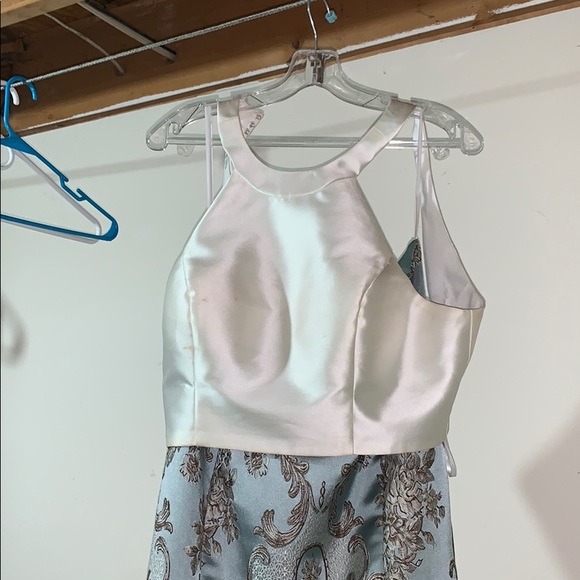 Two Piece Prom Dress - Picture 4 of 7